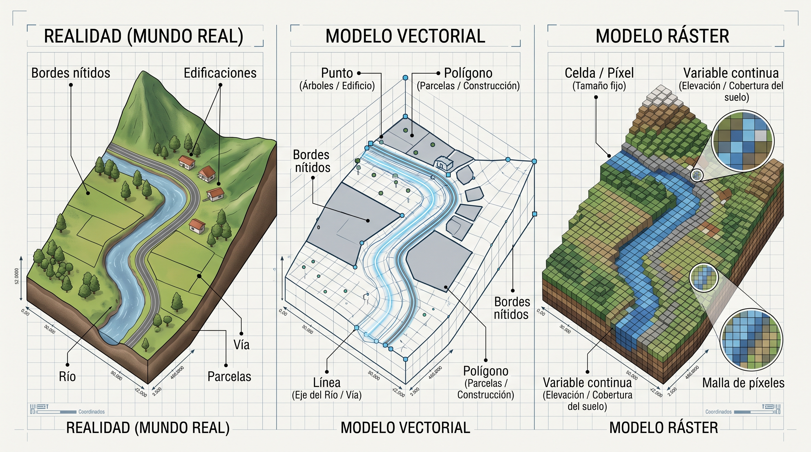 Guía Integral de Sistemas de Información Geográfica (SIG): Del Modelado Territorial a la Simulación Hidráulica y las IDE